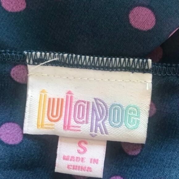 Nwt LuLaRoe Sheer Polka Dot Shirley - Picture 4 of 4